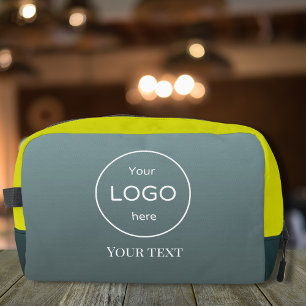 Voeg je logo dopp bag cosmetisch toilet toe toilettasje