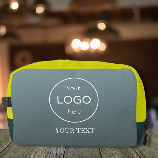 Voeg je logo dopp bag cosmetisch toilet toe toilettasje