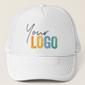 Voeg je Logo, geen minimum, groene Logo voor speci Trucker Pet (Voorkant)