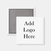 Voeg je Logo hieraan toe Magneet (Voorkant / Achterkant)