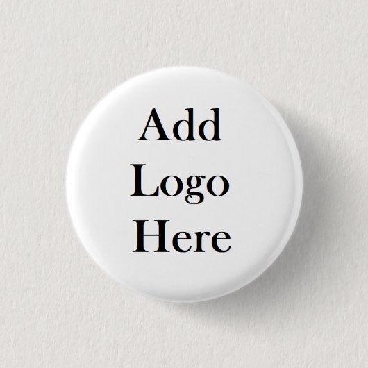 Voeg je Logo hieraan toe Ronde Button 3,2 Cm (Voorkant)