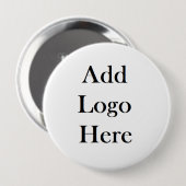 Voeg je Logo hieraan toe Ronde Button 4,0 Cm (Voorkant /achterkant)