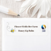 Voeg je LOGO honingbijenbalm-producten toe Etiket (Insitu)