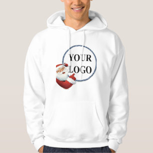 Voeg je Logo kerstvakantie toe Hoodie