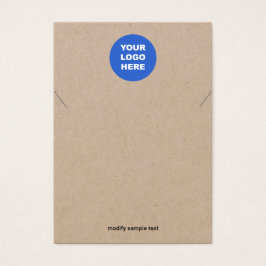 Voeg je Logo Kraft-kaart toe Visitekaartje