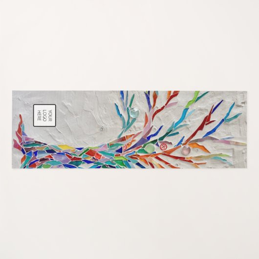 Voeg je Logo-levensstructuur toe Yogamat (Voorkant (horizontaal))