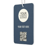 Voeg je Logo QR-code aangepaste tekstpromotievak t Luchtverfrisser (Links)