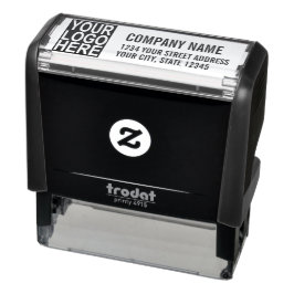 Voeg je Logo retouradres toe Zelfinktende Stempel