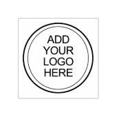 Voeg Je Logo Toe Aangepast Rubberstempel (Afrduk)