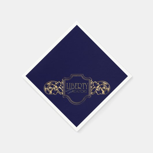 Voeg je logo toe, Achtergrondkleur wijzigen Servet (Hoek)