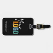 Voeg je Logo toe Bagagelabel (Voorkant horizontaal)