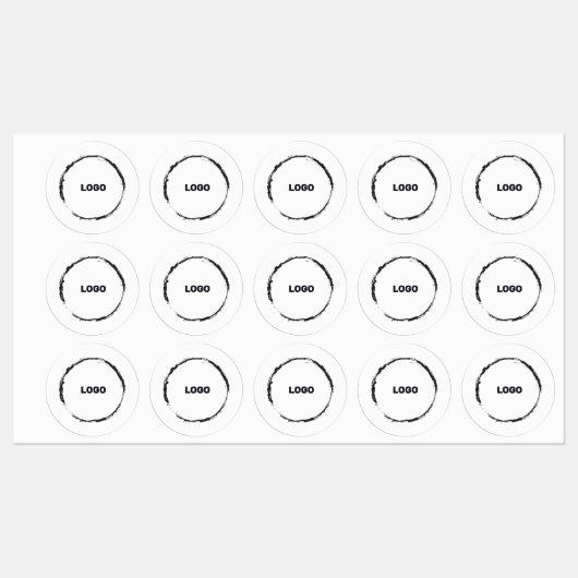 Voeg je logo toe in een labels (Vel)