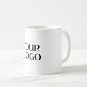 Voeg je logo toe in een witte mok (Voorkant rechts)