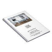 Voeg je Logo toe met Aangepaste tekstpromotie Foto Notitieboek (Rechterzijde)