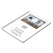 Voeg je Logo toe met Aangepaste tekstpromotie Foto Notitieboek (Linkerzijde)