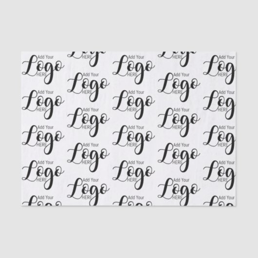 Voeg je logo toe tissuepapier (Voorkant)