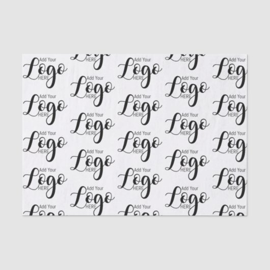 Voeg je logo toe tissuepapier (Voorkant)