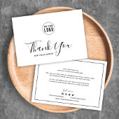 Voeg je Logo zwarte rand en witte dank toe