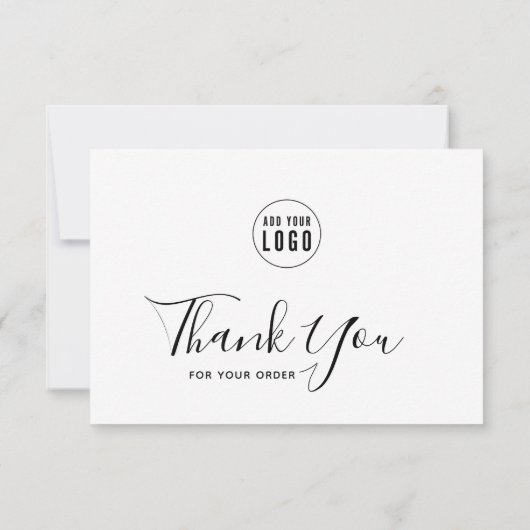 Voeg je Logo zwarte rand en witte dank toe (Achterkant)