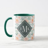 Voeg je Monogram toe | Alicia Roos Stripe Pattern Mok (Links)