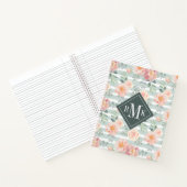 Voeg je Monogram toe | Alicia Roos Stripe Pattern Notitieboek (Binnen)