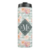 Voeg je Monogram toe | Alicia Roos Stripe Pattern Thermosbeker (Voorkant)