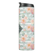 Voeg je Monogram toe | Alicia Roos Stripe Pattern Thermosbeker (Geroteerd rechts)