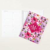 Voeg je Monogram toe | Waterverf Floral Planner (Display)