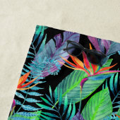 Voeg je Monogram toe | Waterverf van het Paradijs Strandlaken (In situ)