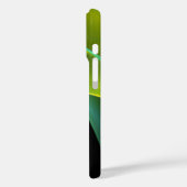 Voeg je naam droomgroen geel abstracte veeg toe Case-Mate iPhone case (Achterkant / Links)