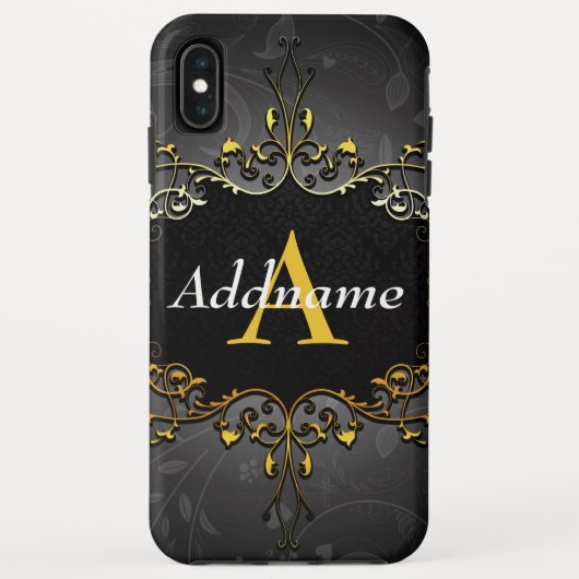 Voeg je naam en initiaal toe Case-Mate iPhone case (Achterkant)