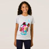 Voeg je naam/ tekst meisjes T-shirt toe (Voorkant volledig)