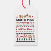 Voeg je naam toe- cadeaukaartjes cadeaulabel (Achterkant)
