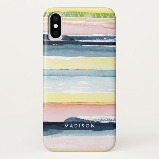Voeg je naam toe | Sunset Stream I Case-Mate iPhone Case (Achterkant)