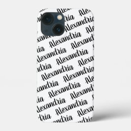 Voeg je naam typografie toe Case-Mate iPhone case