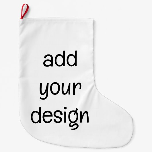 voeg je ontwerp kerstsok toe (Voorkant)