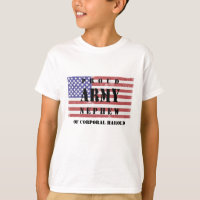 Voeg je oom/tantes naam toe Proud Army Nephew Shir