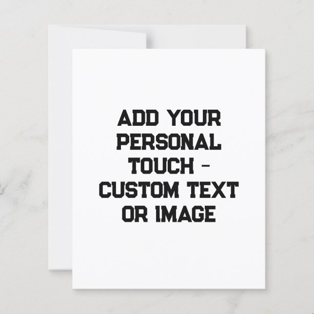 Voeg je persoonlijke touch toe -  geschenken (Voorkant)