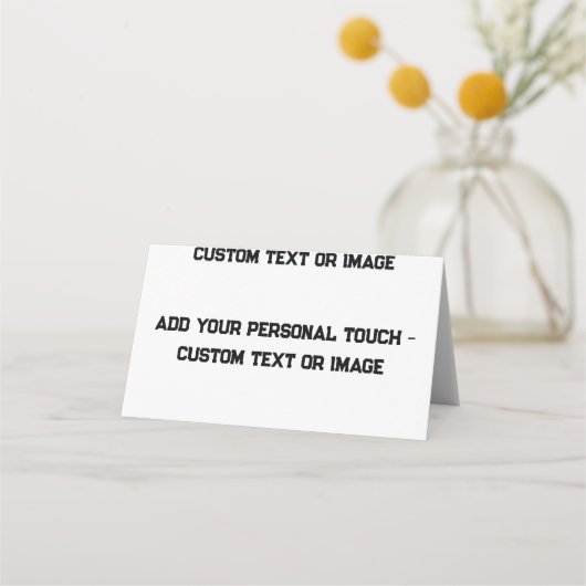 Voeg je persoonlijke touch toe - geschenken plaatskaartje (Voorkant)