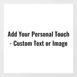 Voeg je persoonlijke touch toe -  geschenken raamsticker