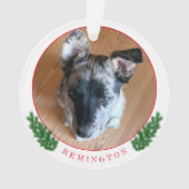 Voeg je Schattige aangepaste foto van een pop-upbe Ornament (voorkant)