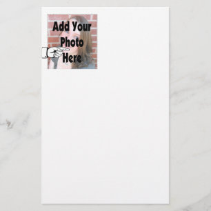 Voeg je speciale Afbeelding Foto toe Briefpapier