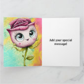 *Voeg je speciale bericht toe* Kaart (Binnen)