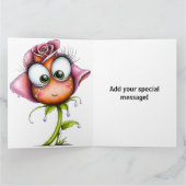 Voeg je speciale bericht toe  kaart (Binnen)