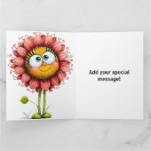 Voeg je speciale bericht toe  kaart (Binnen)