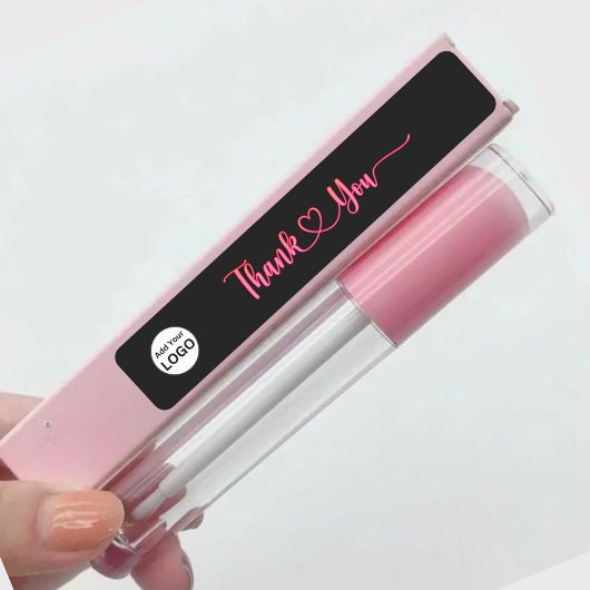 Voeg je toe Logo Thin Bedankt Label