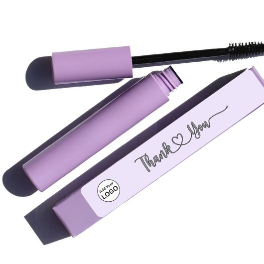 Voeg je toe Logo Thin Bedankt Label