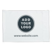 Voeg je zakelijke Logo aangepaste promotie toe Kussensloop (Achterkant-Rechts)