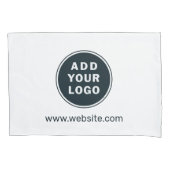 Voeg je zakelijke Logo aangepaste promotie toe Kussensloop (Voorkant-Links)