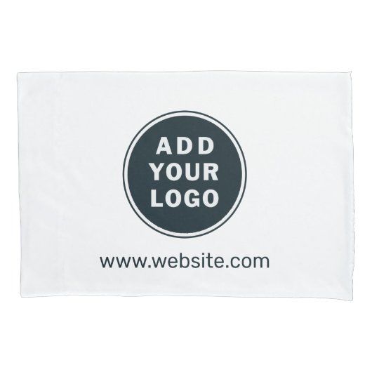 Voeg je zakelijke Logo aangepaste promotie toe Kussensloop (Voorkant-Links)